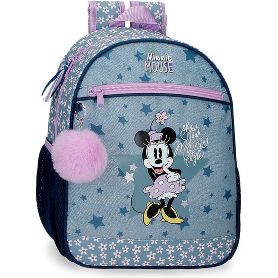DISNEY MINNIE MOCHILA ESCOLAR POLIÉSTER MINNIE STYLE AZUL image 0