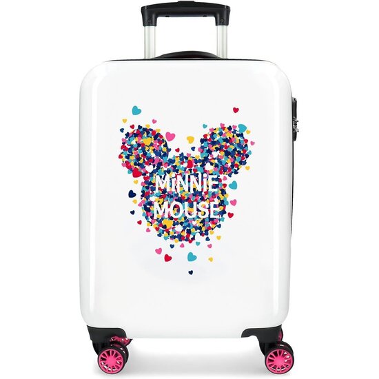 DISNEY MINNIE MALETA DE CABINA ABS RÍGIDA MAGIC ROSA image 0