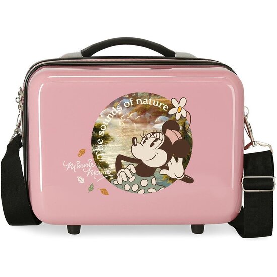 DISNEY MINNIE NECESER DE VIAJE ABS MINNIE THE NATURE ROSA image 0