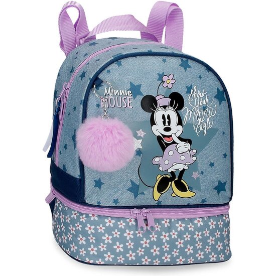 DISNEY MINNIE MOCHILA ESCOLAR POLIÉSTER MINNIE STYLE AZUL image 0