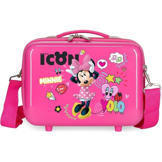 DISNEY MINNIE NECESER DE VIAJE ABS ENJOY MINNIE ICON ROSA image 0