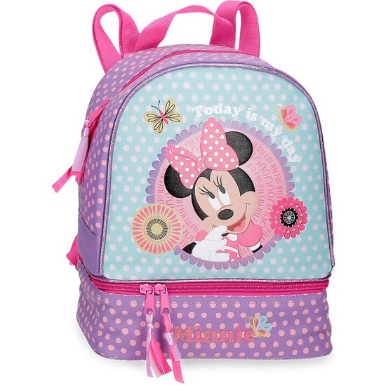 DISNEY MINNIE MOCHILA ESCOLAR POLIÉSTER TODAY IS MY DAY MORADO image 0