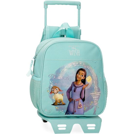 DISNEY MOCHILA ESCOLAR CON CARRO POLIÉSTER AZUL image 0