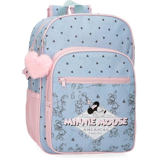 DISNEY MOCHILA ESCOLAR POLIÉSTER AMERICAN DARLING AZUL image 0