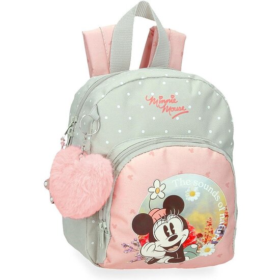DISNEY MOCHILA ESCOLAR POLIÉSTER MINNIE WILD NATURE VERDE image 0