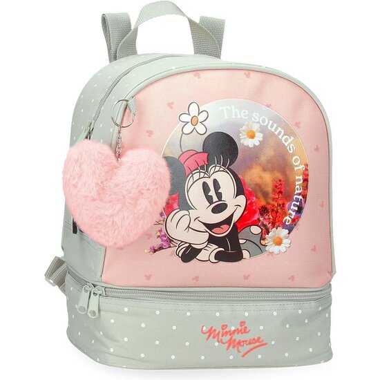 DISNEY MOCHILA ESCOLAR POLIÉSTER MINNIE WILD NATURE VERDE image 0