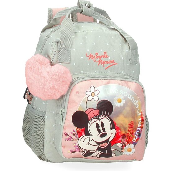 DISNEY MOCHILA ESCOLAR POLIÉSTER MINNIE WILD NATURE VERDE image 0