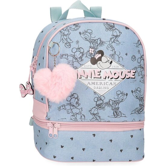 DISNEY MOCHILA ESCOLAR POLIÉSTER AMERICAN DARLING AZUL image 0