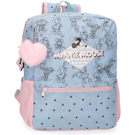 DISNEY MOCHILA ESCOLAR POLIÉSTER AMERICAN DARLING AZUL image 0