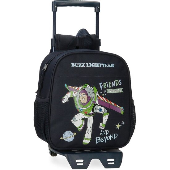DISNEY MOCHILA ESCOLAR CON CARRO POLIÉSTER NEGRO image 0