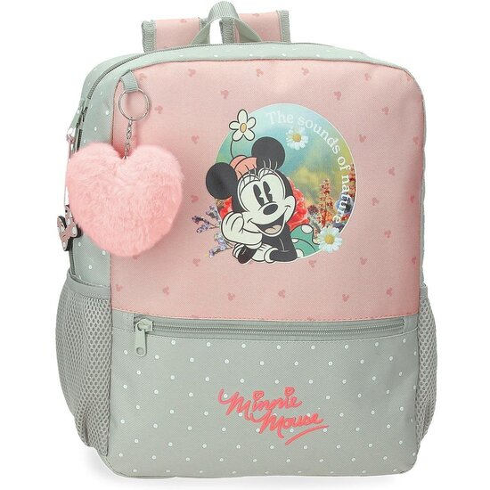 DISNEY MOCHILA ESCOLAR POLIÉSTER MINNIE WILD NATURE VERDE image 0