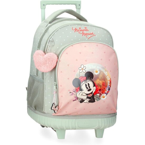 DISNEY MOCHILA ESCOLAR POLIÉSTER MINNIE WILD NATURE VERDE image 0