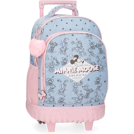 DISNEY MOCHILA ESCOLAR POLIÉSTER AMERICAN DARLING AZUL image 0