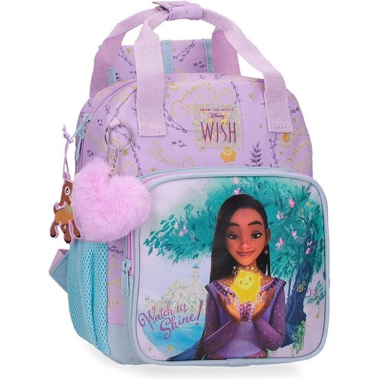 DISNEY MOCHILA ESCOLAR POLIÉSTER WATCH US SHINE ROSA image 0