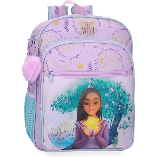 DISNEY MOCHILA ESCOLAR POLIÉSTER WATCH US SHINE ROSA image 0
