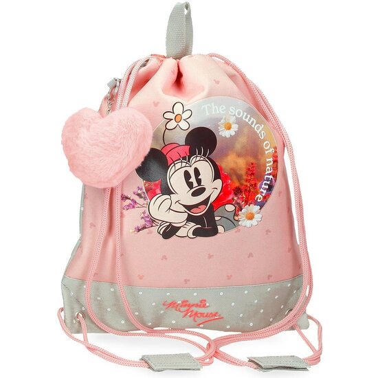 DISNEY MOCHILA SACO Y PORTA ALIMENTOS POLIÉSTER MINNIE WILD NATURE VERDE image 0