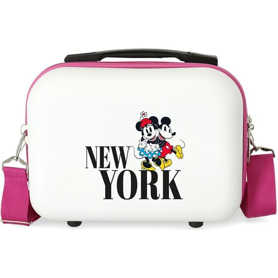 DISNEY NECESER DE VIAJE ABS MICKEY & MINNIE TRIP TO.. BLANCO image 0