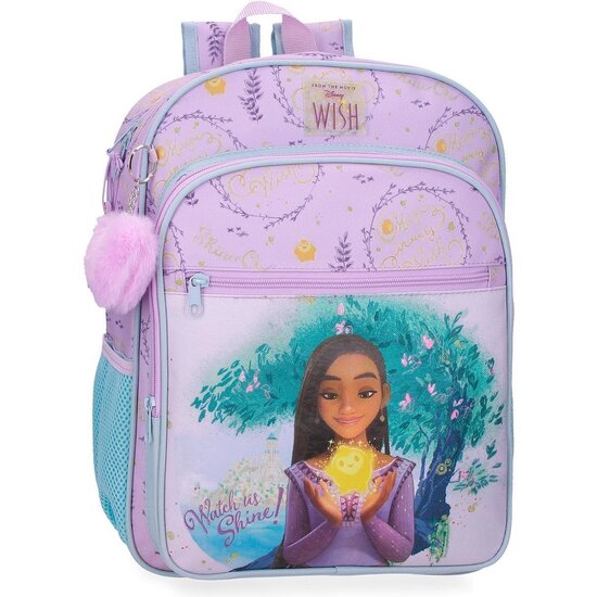 DISNEY MOCHILA ESCOLAR POLIÉSTER WATCH US SHINE ROSA image 0