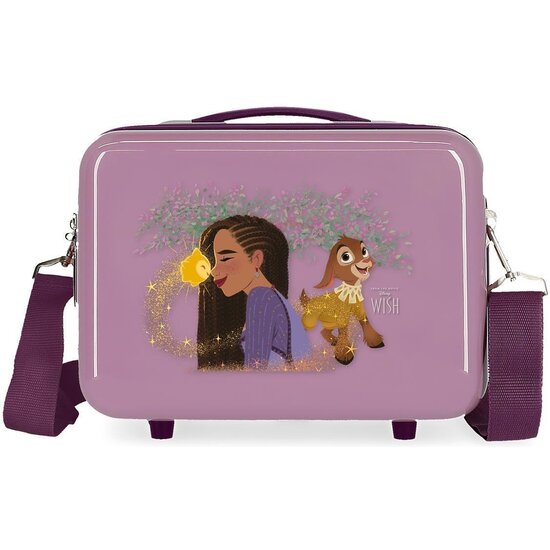 DISNEY NECESER DE VIAJE ABS WISH JUST KID -DING AROUND MORADO image 0