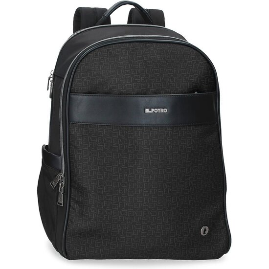 EL POTRO MOCHILAS PORTAORDENADOR POLIÉSTER CON DETALLES EN PIEL SINTÉTICA LUNA image 0