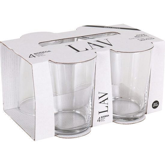 SET 4 GLASS SIDRA 520CC  image 5