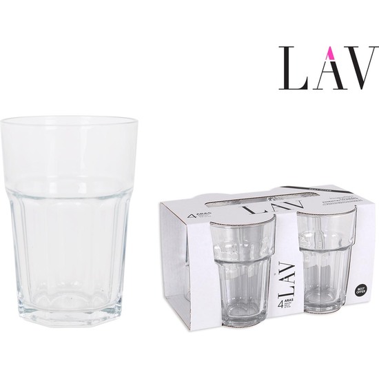 SET 4 GLASS 365CC ARAS  image 0