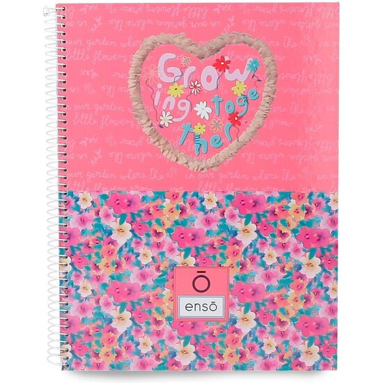 ENSO CUADERNOS Y CARPESANOS PAPEL ROSA image 0