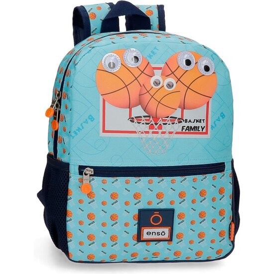 ENSO MOCHILA ESCOLAR POLIÉSTER AZUL image 0