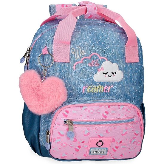 ENSO MOCHILA ESCOLAR POLIÉSTER AZUL image 0