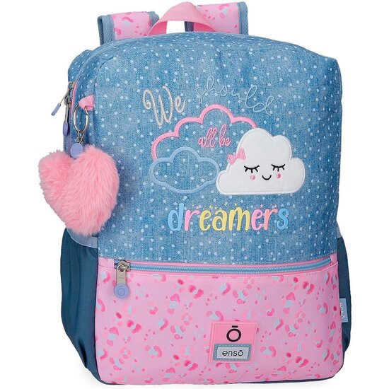 ENSO MOCHILA ESCOLAR POLIÉSTER AZUL image 0
