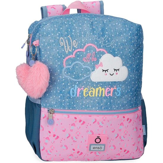 ENSO MOCHILA ESCOLAR POLIÉSTER AZUL image 0