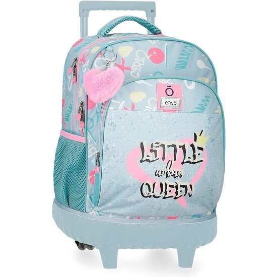 ENSO MOCHILA ESCOLAR POLIÉSTER AZUL image 0