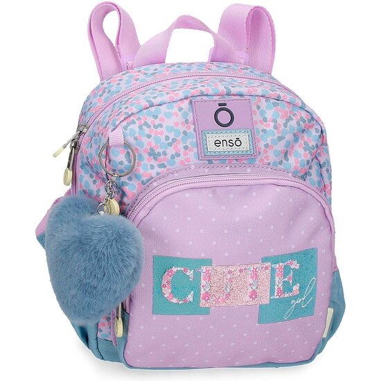 ENSO MOCHILA ESCOLAR POLIÉSTER MORADO image 0