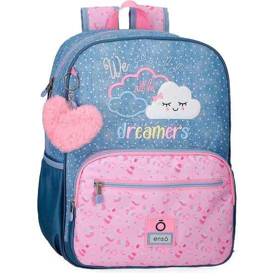 ENSO MOCHILA ESCOLAR POLIÉSTER AZUL image 0