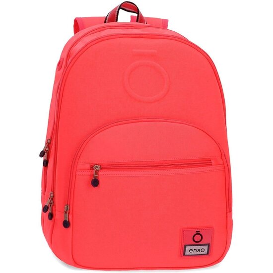 ENSO MOCHILA ESCOLAR POLIÉSTER NARANJA image 0