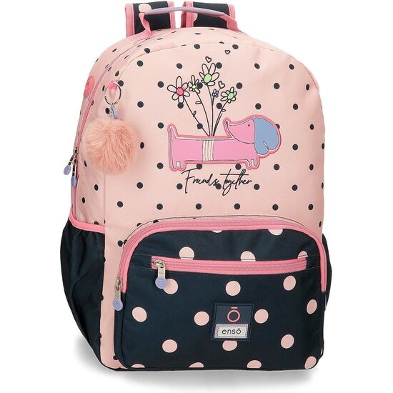 ENSO MOCHILA ESCOLAR POLIÉSTER ROSA image 0