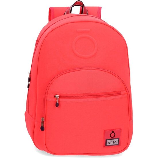 ENSO MOCHILA ESCOLAR POLIÉSTER NARANJA image 0