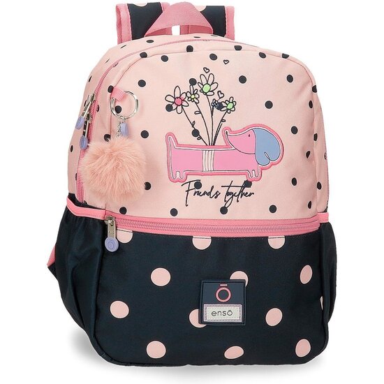 ENSO MOCHILA ESCOLAR POLIÉSTER ROSA image 0