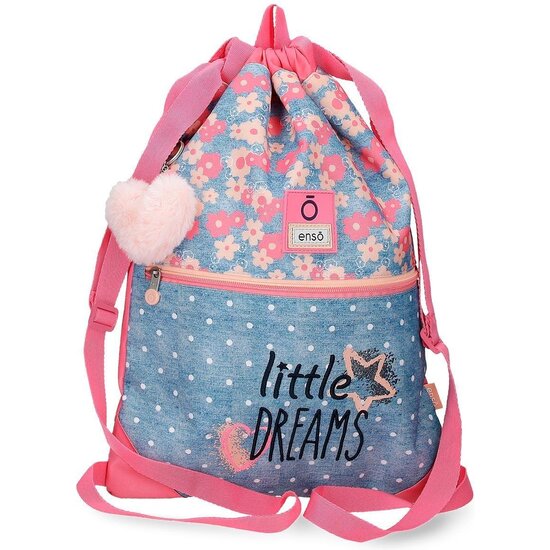 ENSO MOCHILA SACO Y PORTA ALIMENTOS POLIÉSTER ROSA image 0