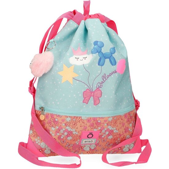 ENSO MOCHILA SACO Y PORTA ALIMENTOS POLIÉSTER MULTICOLOR image 0