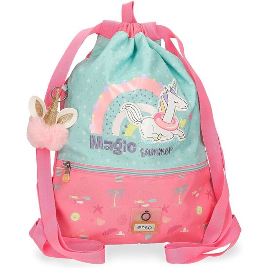 ENSO MOCHILA SACO Y PORTA ALIMENTOS POLIÉSTER MULTICOLOR image 0