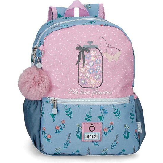 ENSO MOCHILA ESCOLAR POLIÉSTER ROSA image 0