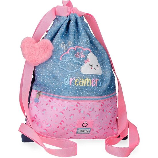 ENSO MOCHILA SACO Y PORTA ALIMENTOS POLIÉSTER AZUL image 0