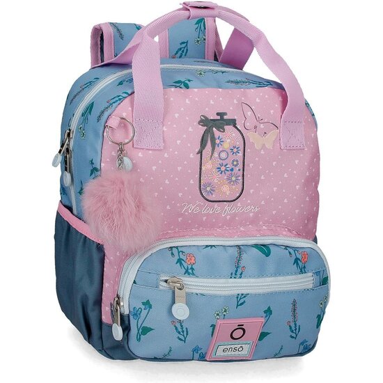 ENSO MOCHILA ESCOLAR POLIÉSTER ROSA image 0