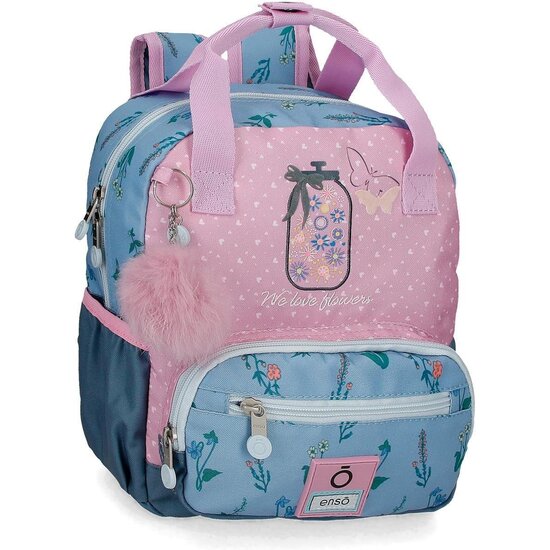 ENSO MOCHILA ESCOLAR POLIÉSTER ROSA image 0