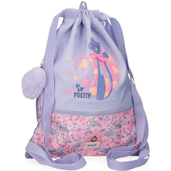 ENSO MOCHILA SACO Y PORTA ALIMENTOS POLIÉSTER MULTICOLOR image 0