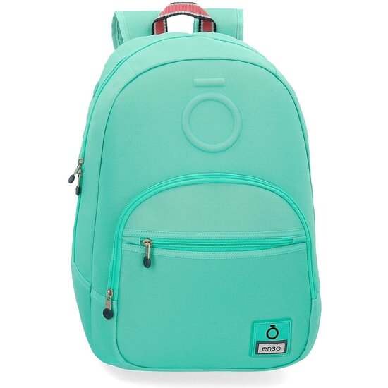 ENSO MOCHILA ESCOLAR POLIÉSTER VERDE image 0