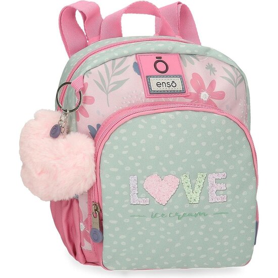 ENSO MOCHILA ESCOLAR POLIÉSTER VERDE image 0