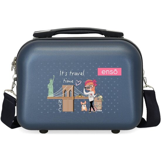 ENSO NECESER DE VIAJE ABS AZUL image 0