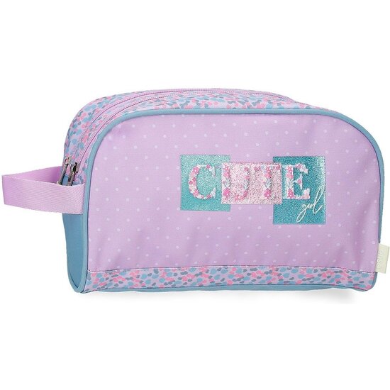 ENSO NECESER DE VIAJE POLIÉSTER MORADO image 0